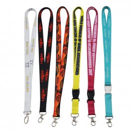 Custom printing lanyard