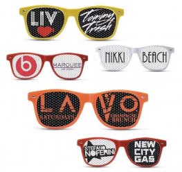 Custom logo party glasses