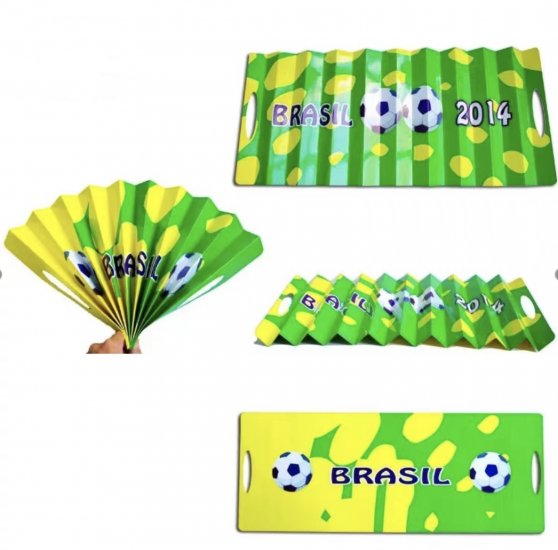 Custom foldable paper hand clapper