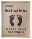 Custom disposable waterproof paper car floor mats