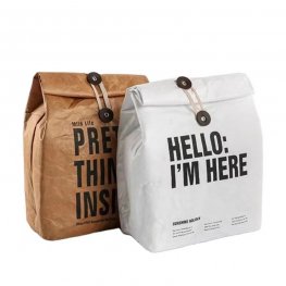 Custom reusable washable waterproof lunch cooler bags