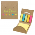 Custom logo smile sticky note sets