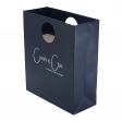 Custom die cut handle paper shopping gift bags