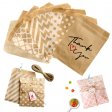 Custom kraft paper candy bags