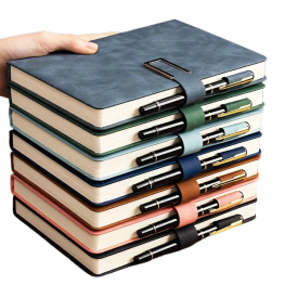 Custom soft PU leather notebooks