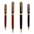 Custom logo luxury wooden pens