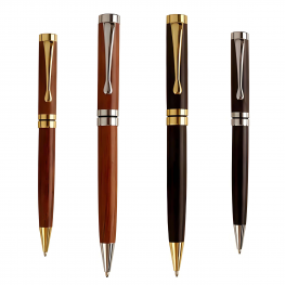 Custom logo luxury wooden pens